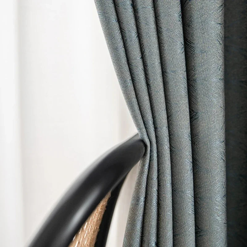 Send Curtains for Living Dining Room Bedroom Styling Light Luxury High Precision Jacquard Blackout High-grade Custom Size Decor