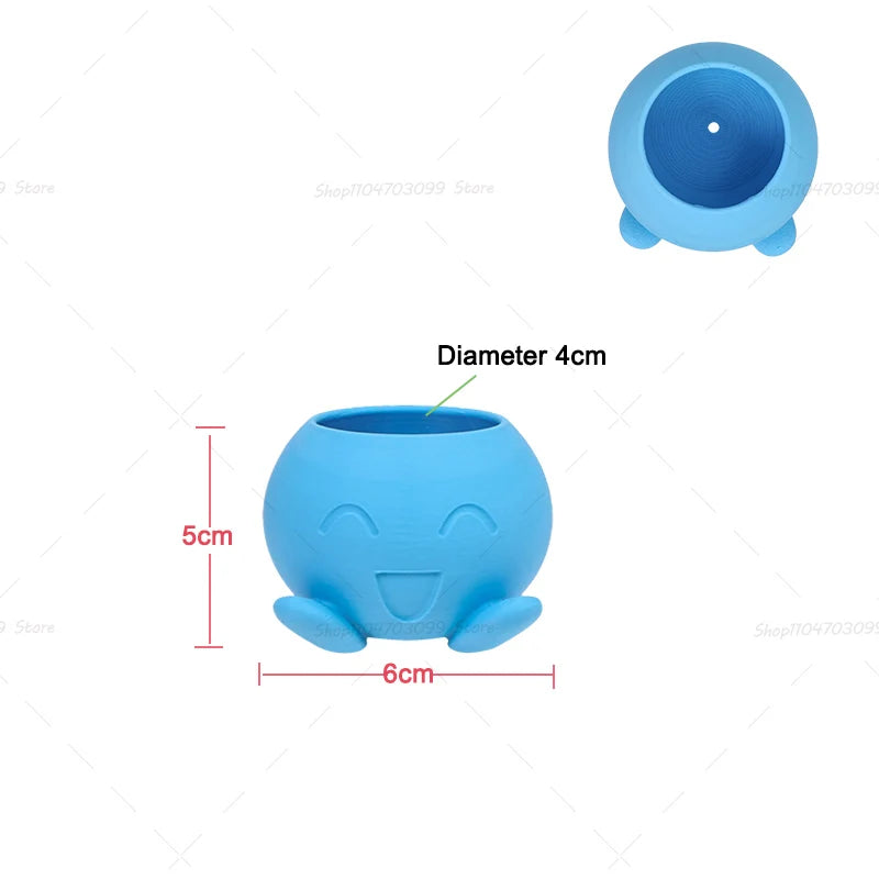 3D Printed Home Garden Supplies Decoration Flowerpots Creative Succulent Planter Bonsai Pots Home Decoration