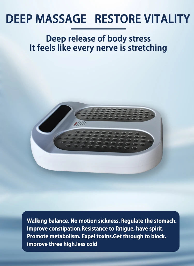 Upgrade P100 Terahertz Foot Therapy Machine Health Care Blood Circulation Foot Massage Meridian Apparatus for Personal Wellness