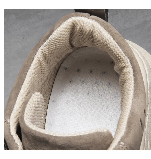 High Top Boots Men's Shoes Fashion Motorcycle Ankle Boots Shoes for Men Winter Boots Men's Sneakers Lace-Up Botas Hombre