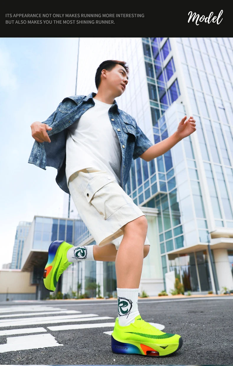 Air Cushion Running Shoes Speciality Marathon Men Sports Breathable Lightweight Women's Comfortable Nonskid Leisure Sneakers