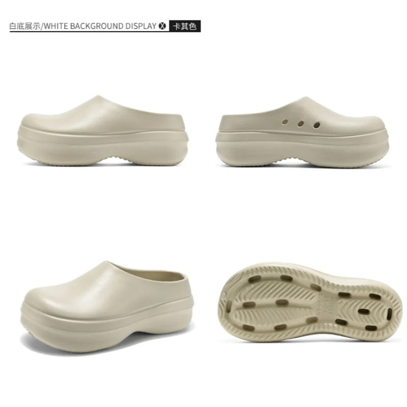 Fashion EVA Men Casual Shoes Thick Soles Sandals WaterProof Anti Slip Work Shoes Women Comfort Nurse Shoes Couple Garden Clogs