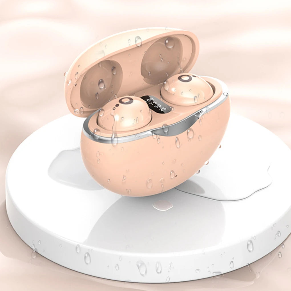 سماعة رأس لاسلكية بتقنية البلوتوث، موديل خاص شائع، سماعة رأس صغيرة للجري والرياضة، عمر طويل للغاية، سدادات أذن للنوم