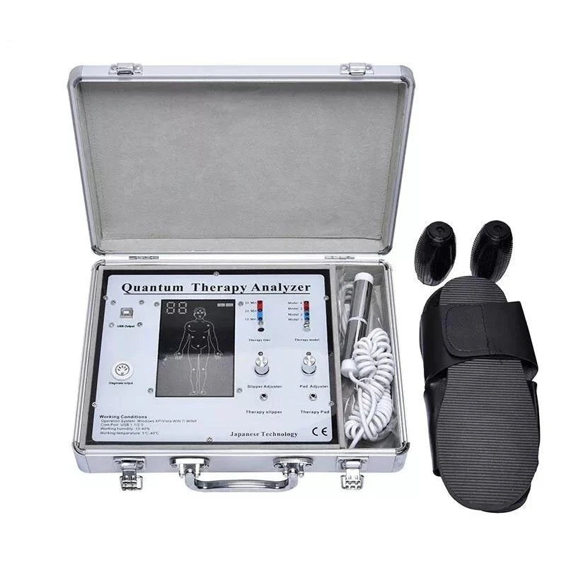 2025 4th Gen Quantum Resonance Health Analyzer Scanner with Massage Feature 50 Plus Reports Portable Home Clinic Wellness System