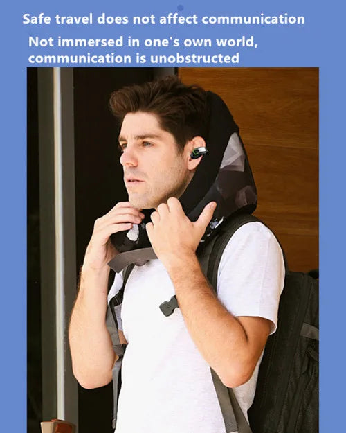 سماعة رأس مزودة بميكروفون وبلوتوث 5.3 ومشبك للأذن TWS لاسلكية داخل الأذن وسماعة رأس واحدة عالية الدقة ستيريو هاي فاي تعمل باللمس للتحكم الرياضي