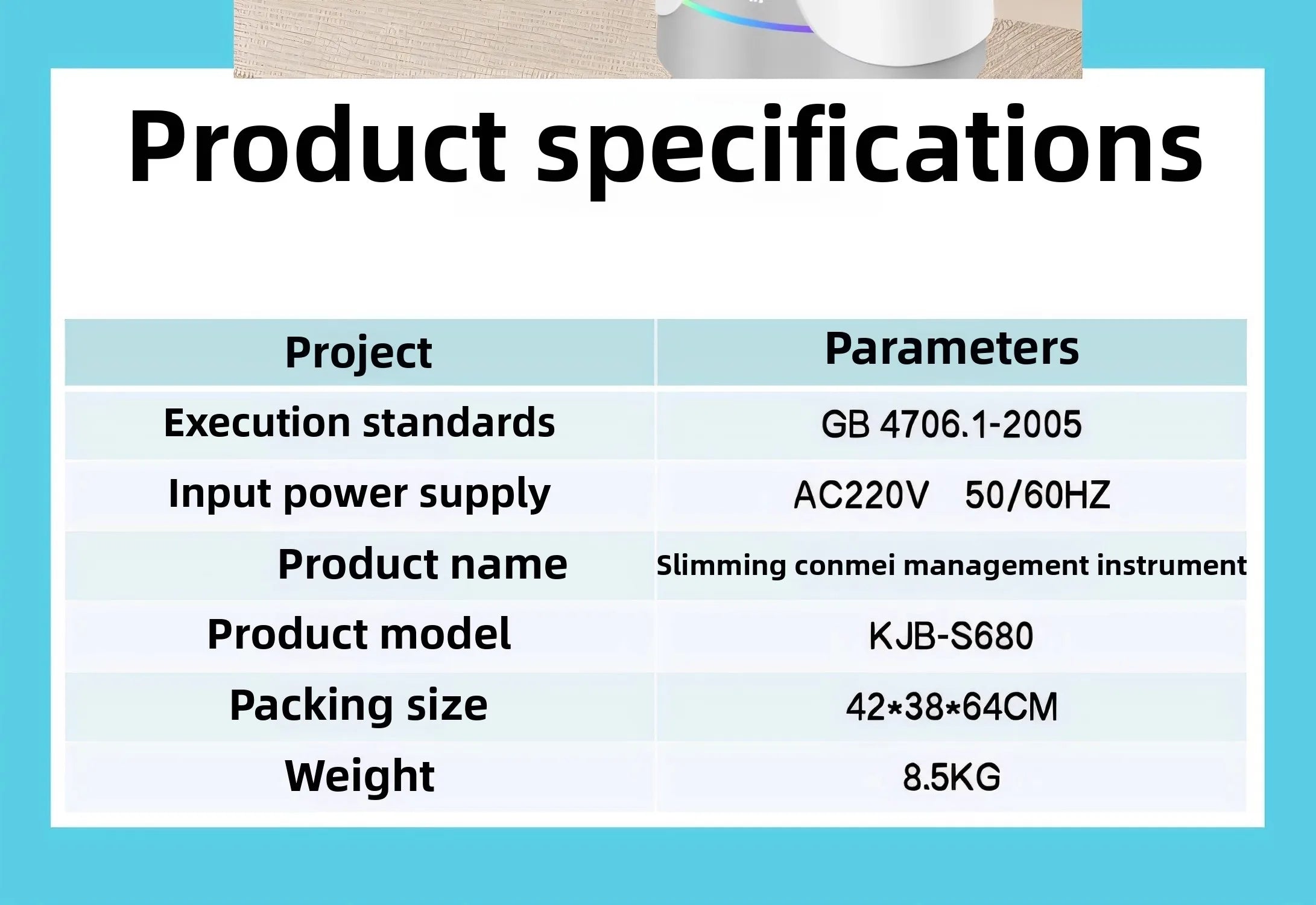 جهاز صحة الخلايا، جهاز تقلبات الصحة، جهاز إدارة كانجمي للتخسيس، تدليك مانا السري