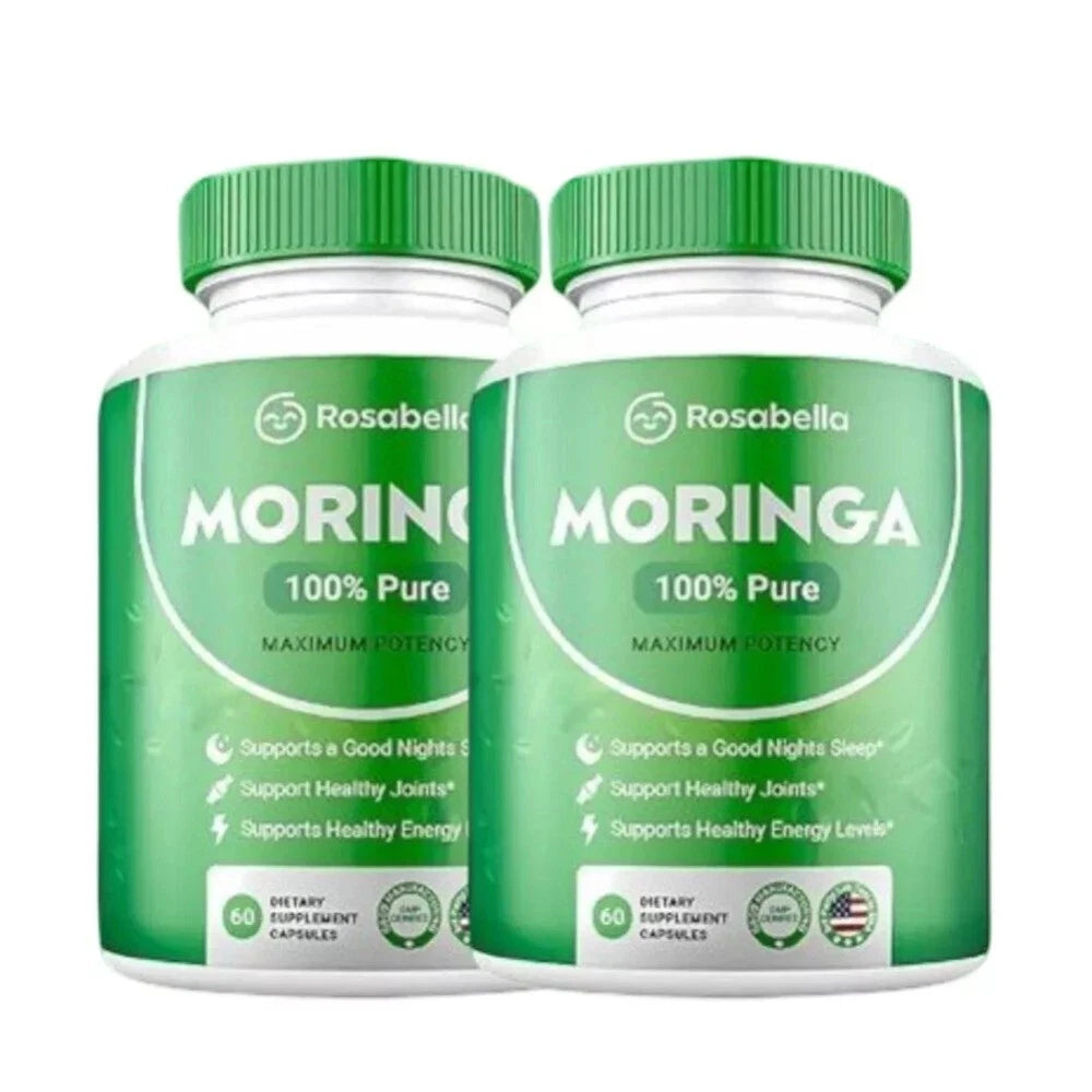 Moringa Capsules for Immune Support and Gut Health, Overall Wellness, Antioxidants