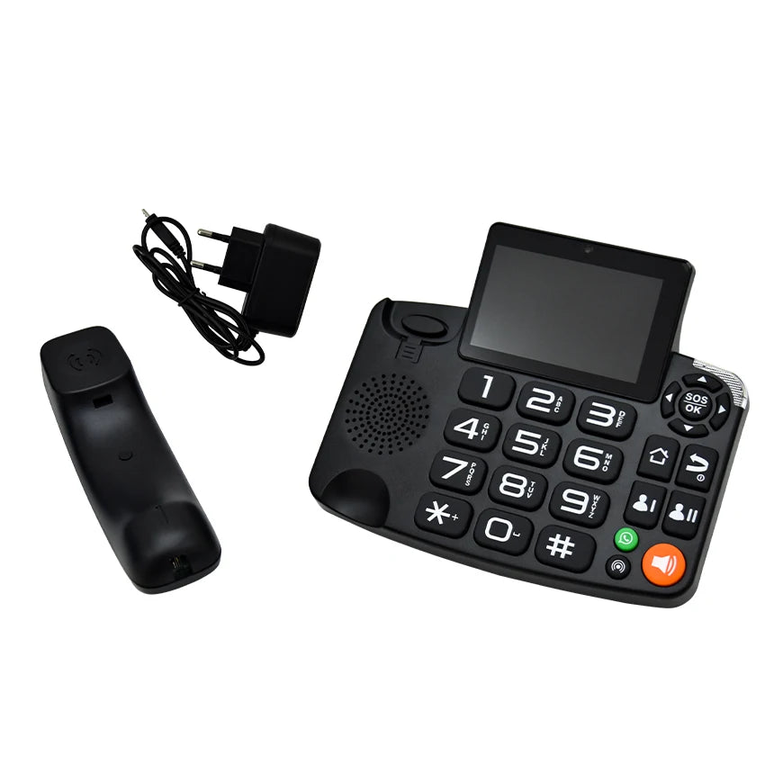 Android LTE Fixed Wireless landline 4G SIM network video phone universal elderly WIFI Touch Screen video Telephone home office