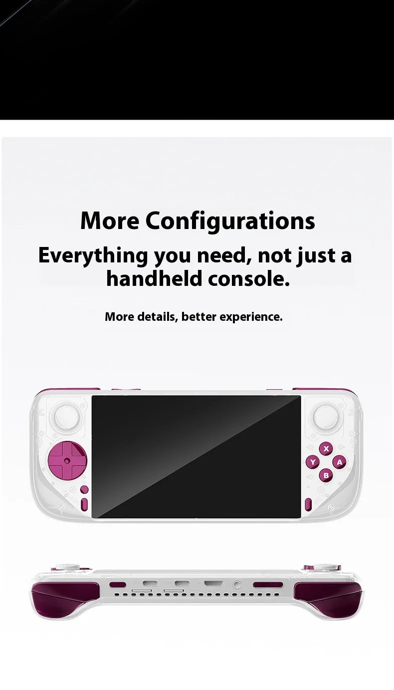2025 Edition   Android E6 Max Handheld Console - 5" 32-Point Touch Screen with 5G Dual-Band, Portable Gaming Device for Fans  ﻿