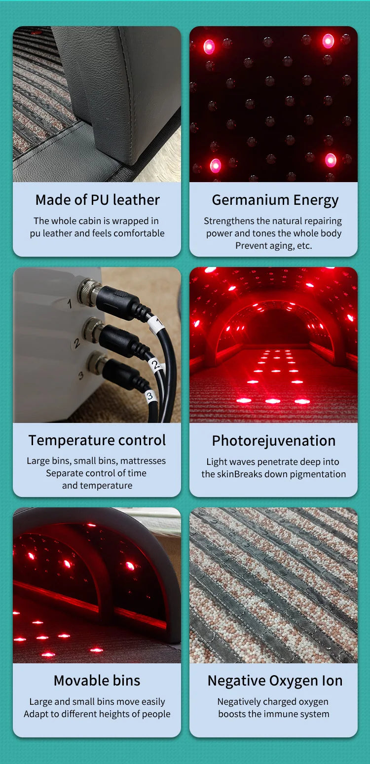 كبسولة ساونا جافة لإزالة السموم الأكثر مبيعًا، كبسولة ساونا بالأشعة تحت الحمراء، قبة ساونا منزلية تعمل بالأشعة تحت الحمراء البعيدة، منتج تجميلي للصحة والعافية