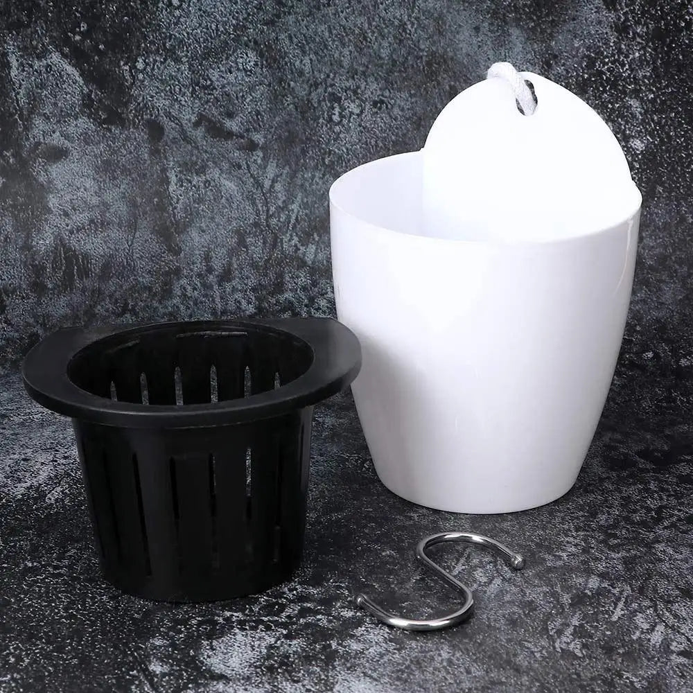 Garden Decor Hanging Self Watering Basket Planter Flower Pot Plant Pot