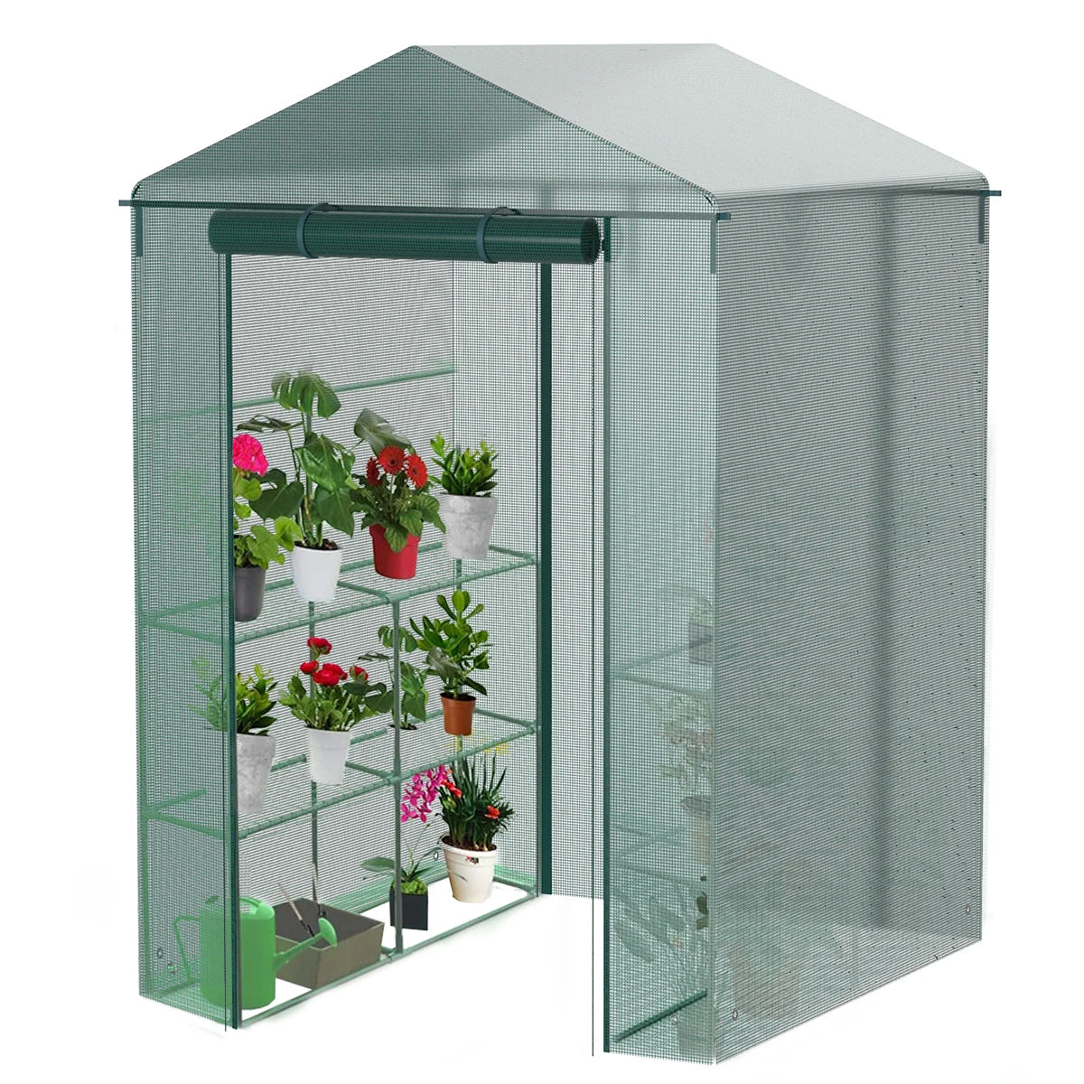 Greenhouses Outdoor Cold Frost Wind Proof Greenhouse Practical Greenhouse Cover Gardening Plant Protective Cover for Flower Room