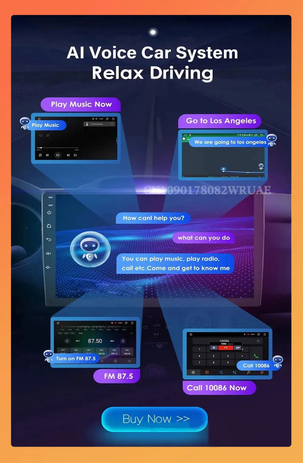 Android 15 For Hyundai Classic Santa Fe 2000-2004 JAC S1 (Rein) 2005-2015 Car Radio Qualcomm BT GPS Navigation QLED 5G WIFI AUTO