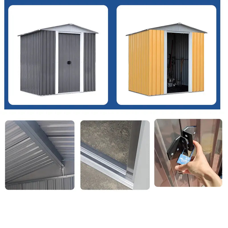 Outdoor Garden Tool Room Self Built Simple Mobile House Assembly Activity Storage Household Removable Temporary House