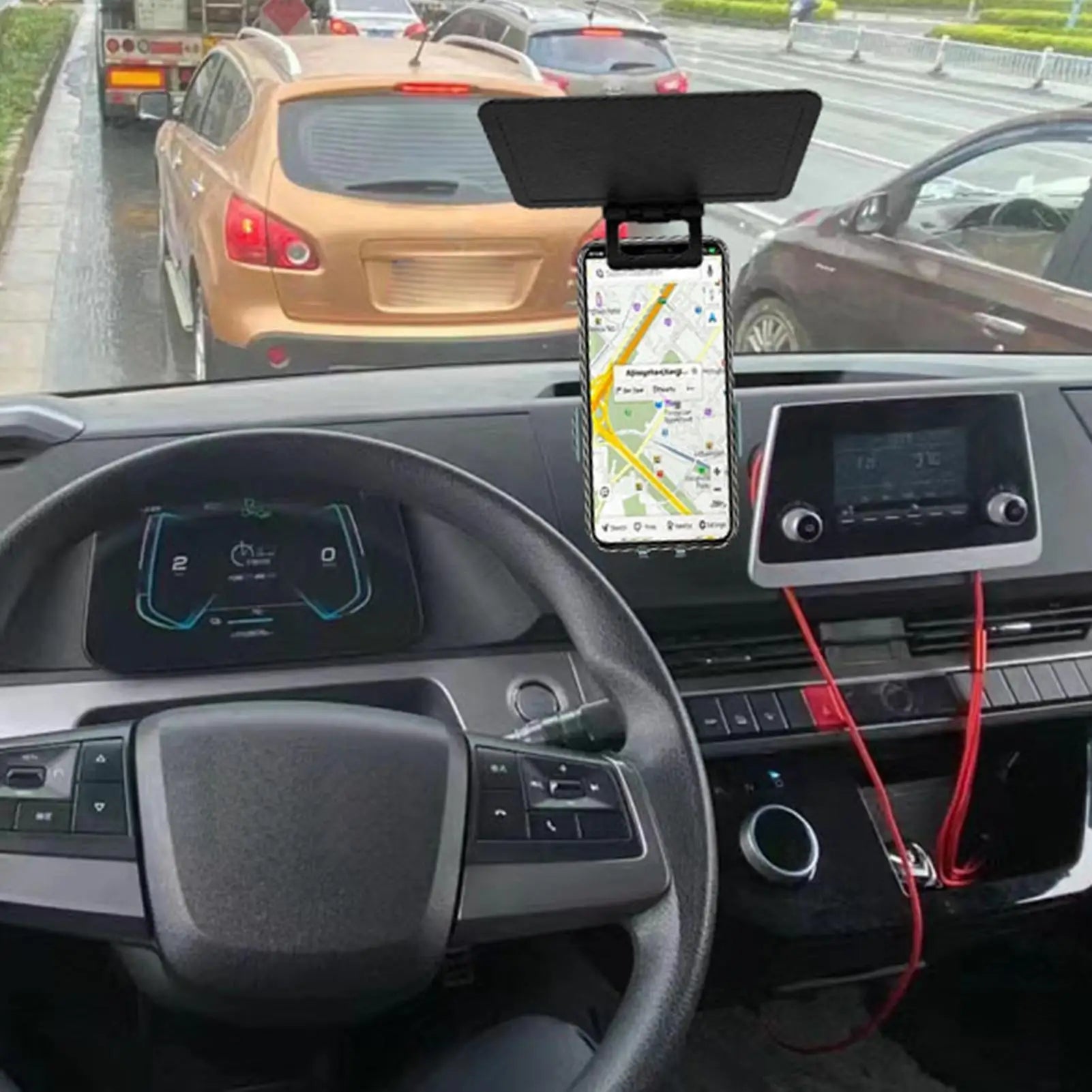 غطاء واقي من الشمس للهاتف المحمول، غطاء واقي من الشمس قابل للطي ومضاد للتوهج للهواتف المحمولة، لوحة حماية من الأشعة فوق البنفسجية للهواتف الذكية للسيارة