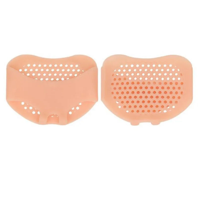 1pair Gel Forefoot Metatarsal Pads Silicone High Heel Othotics Pain Relief Massage Cushion Forefoot Honeycomb Foot Care Insoles