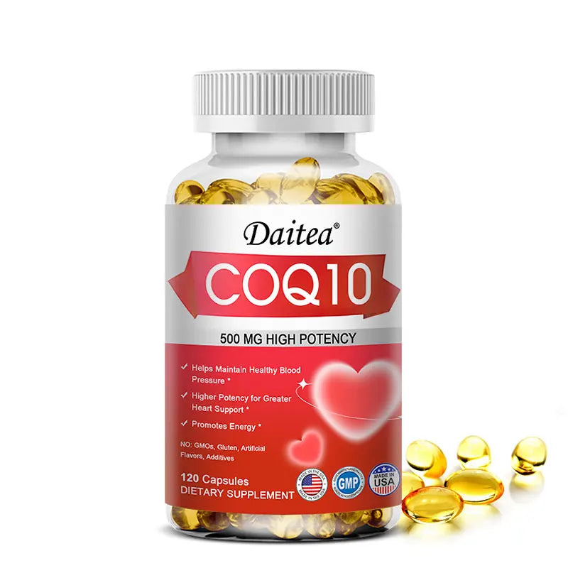 Coenzyme Q10 Capsules,Promote Cardiovascular Health and Heart Health,Provide Energy,Support Joint Health,Promote Overall Health