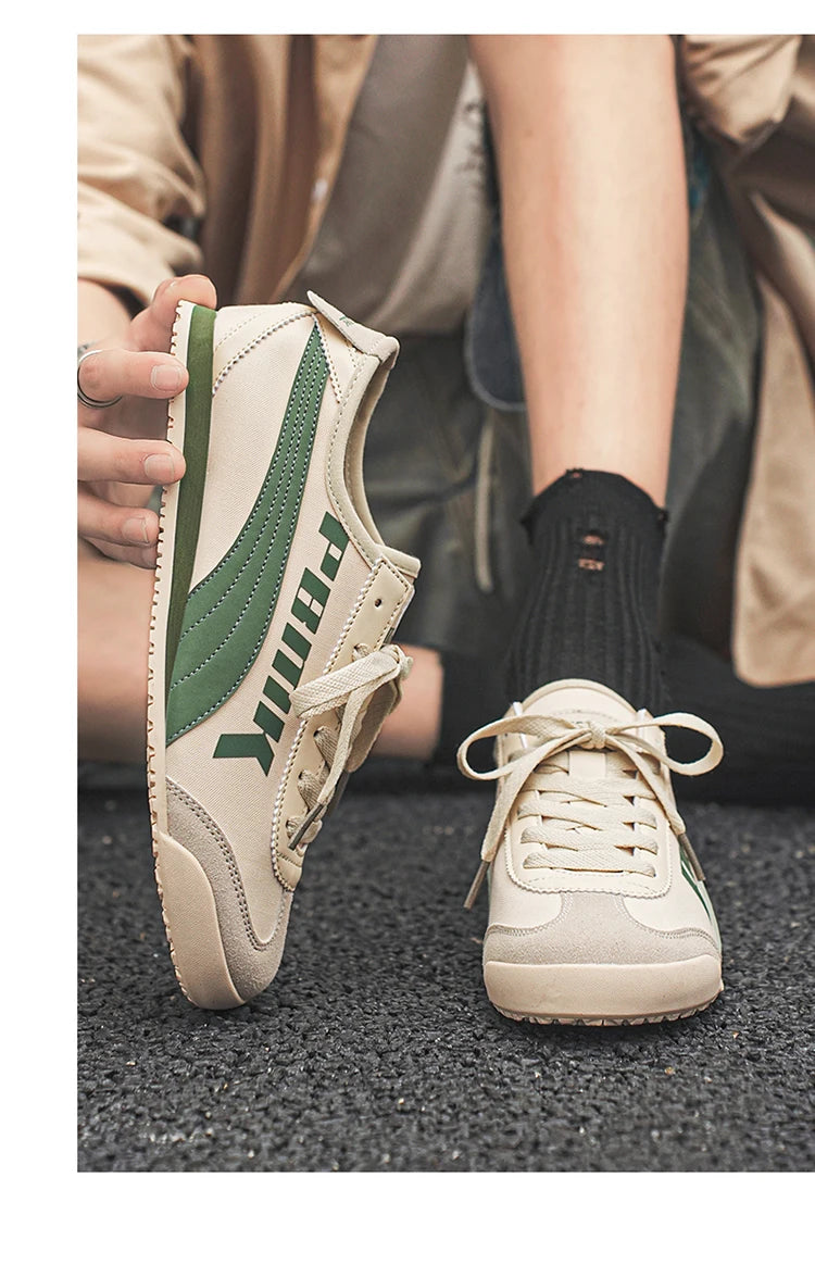 Brand Retro Men's Yellow Running Shoes Comfort Flat Casual Sneaker Men Breathable Original Men Canvas Sneakers tenis masculino