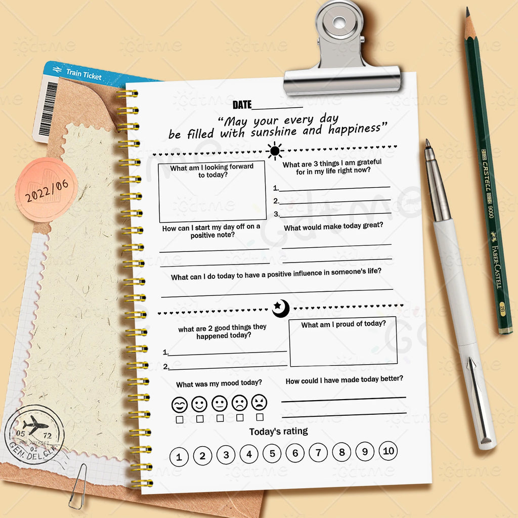 EMOTIONAL JOURNAL --Adult Mental Health Planner,Wellness Workbook,Therapy Worksheet,Anxiety Management,Self Care Tracker