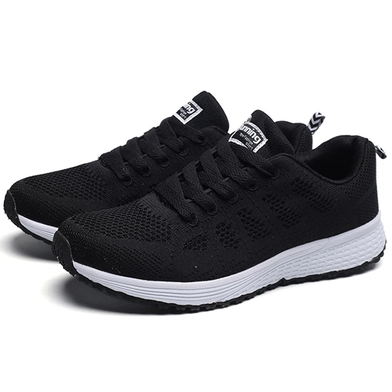 Fashion 2025 New Women's Sneakers Platform Shoes Woman Plus Size Casual Sneaker Woman Lace Up Female Sneakers Tenis Feminino