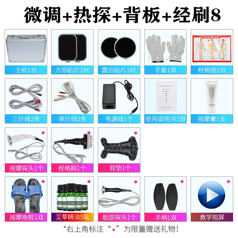 Bio-Electric Meridian Massager - Full Body Therapy & Meridian Unblocking for Health & Wellness