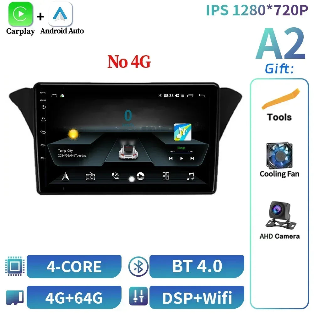 Android 14  For Hyundai Rohens Genesis Coupe 2012  Multimedia Navigation Wireless Carplay Stereo Screen Car Radio