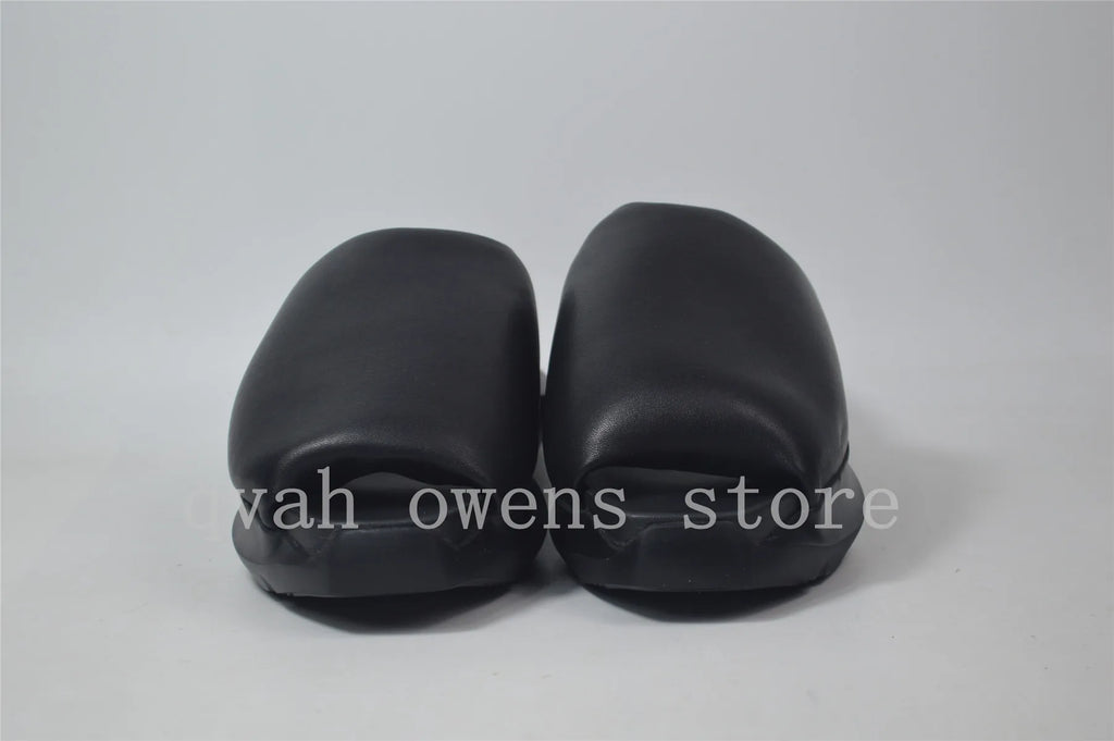 Men Platform Sandals Casual Leather Slipper Luxury Trainers Height Increasing High Street Summer Black Shoes