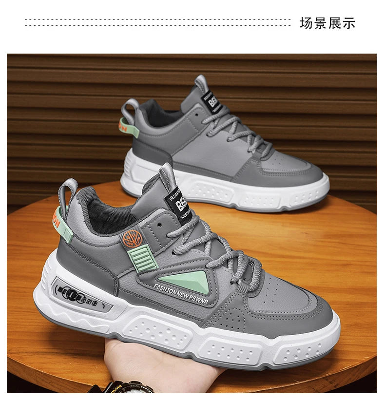 Men Casual Sneakers Summer new Breathable Sport Shoes Outdoor Running Shoes  Versatile student Athletic Jogging  Walking Shoes