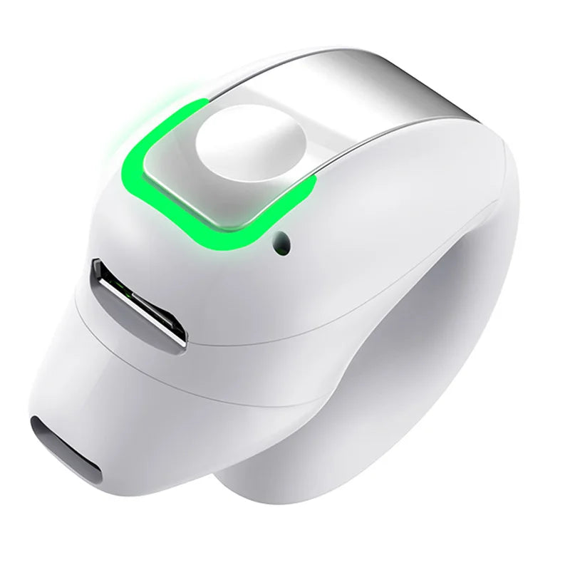 سماعة بلوتوث مع ميكروفون، سماعة أذن TWS لاسلكية، سماعة أذن واحدة عالية الدقة، ستيريو هاي فاي، تحكم باللمس، رياضية جديدة