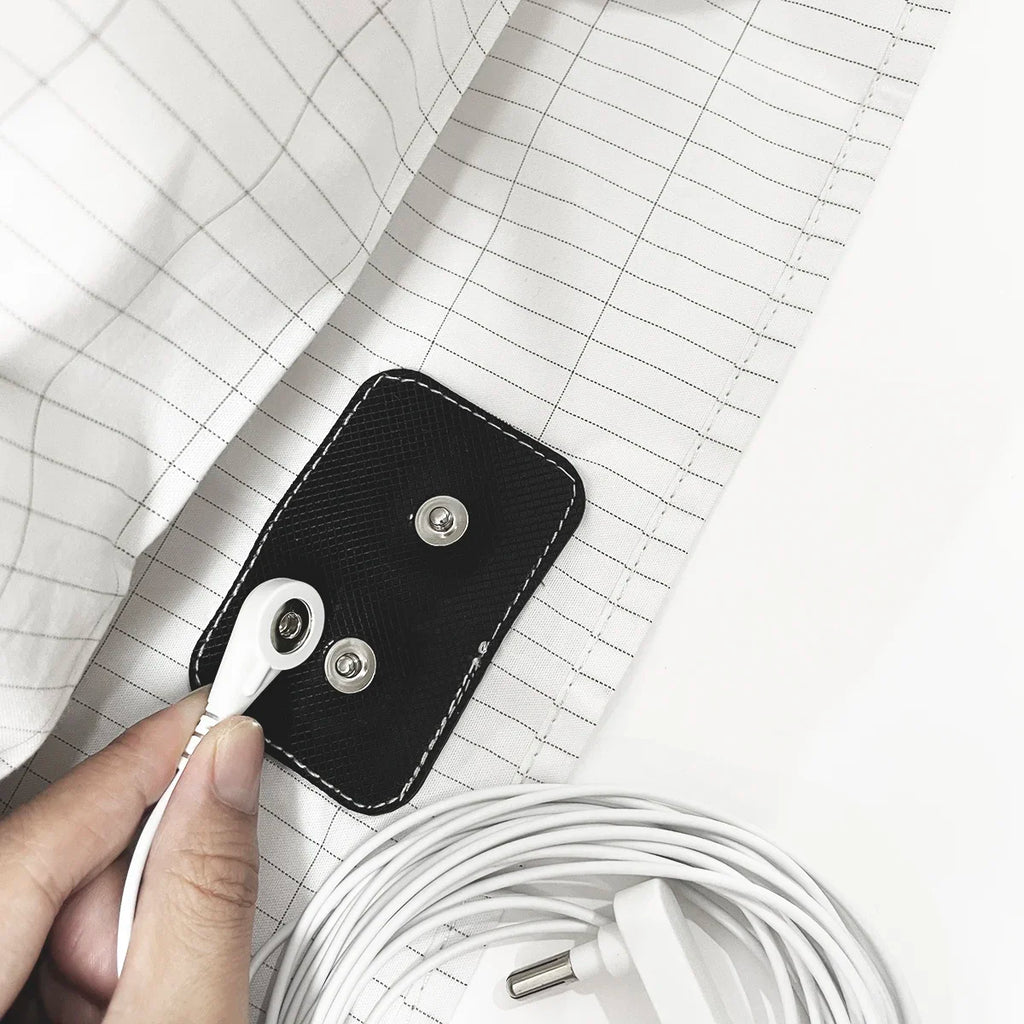 Earthing Bed Sheet Flat Sheet Earth AU Plugs/ UK Plugs/ EU Plugs Benefit Nature Health Well Grounded Gold Connection Earth Cord