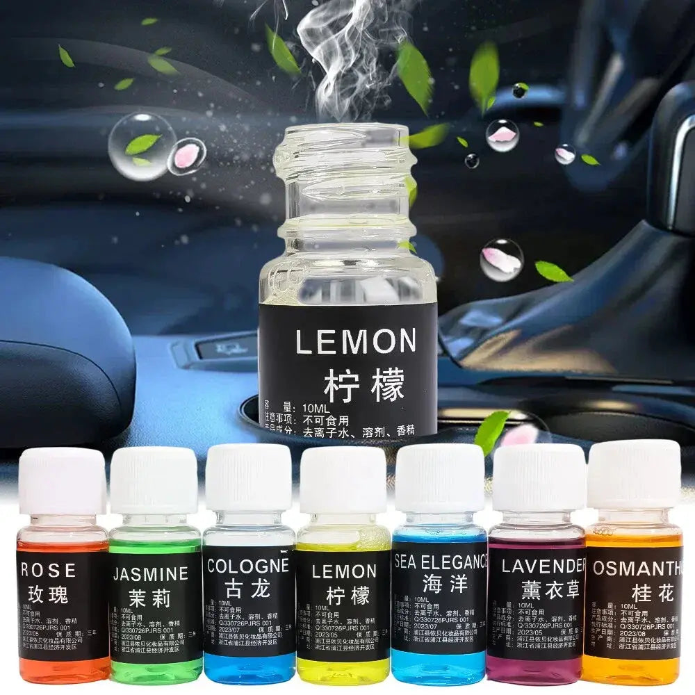 1/7PCS Air Freshener Car Perfume Refill Natural Plant Essential Oil Aroma Diffuser Fragrance Humidifier Essential Oil Freshener SwiftNest