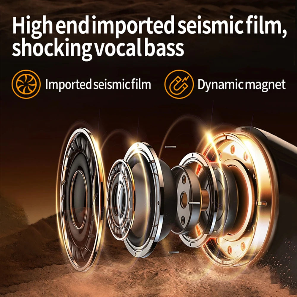 سماعة رأس خوذة بلوتوث 5.3 لاسلكية بدون استخدام اليدين طقم هاتف للدراجات النارية سماعة أذن مقاومة للماء مشغل موسيقى MP3 مكبر صوت للدراجات النارية