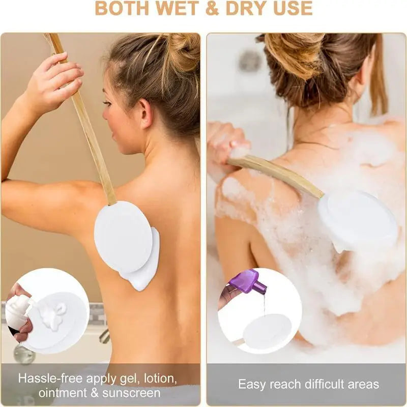 1pc Lotion Applicator For Back, Feet, Elderly, Women, Apply CreamMedicine Skin Cream Moisturizer Sunscreen, Also Suitable For Me