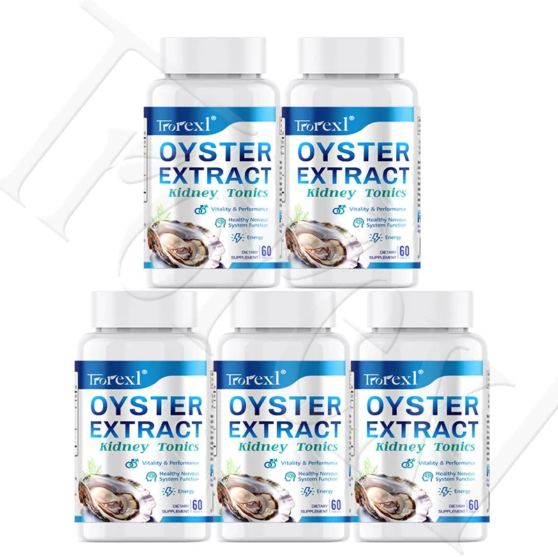 Oyster Extract Zinc Tablets Supports Energy Vigorizante and Wellness, Male Health Enhancing Supplement