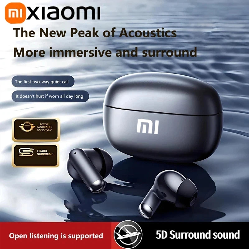 سماعة شاومي اللاسلكية بتقنية البلوتوث بتصميم أنيق وجودة صوت فائقة وعمر بطارية طويل وملاءمة مريحة للاستماع طوال اليوم
