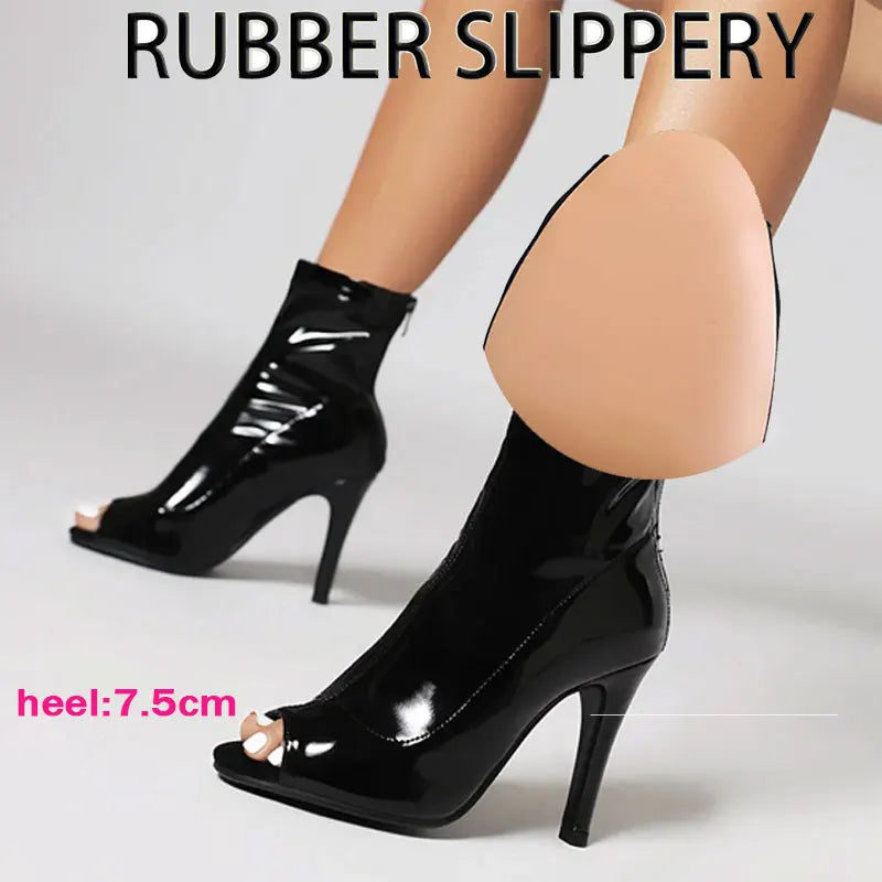 Sgesvier Women's Ladies Jazz Modern Dance Tango Dance Shoes Girls Prom Fashion StilettoHeel Boots Latin Dance Boots