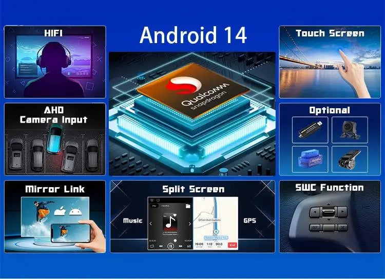 Android 15 For SsangYong Korando 3 Actyon 2 2013-2017 2K QLED Android Car Radio Multimedia Video Player GPS Stereo CarPlay 4G BT