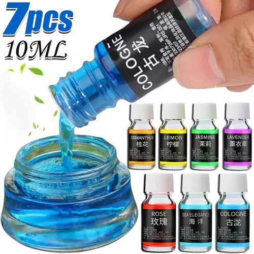 1/7PCS Air Freshener Car Perfume Refill Natural Plant Essential Oil Aroma Diffuser Fragrance Humidifier Essential Oil Freshener SwiftNest