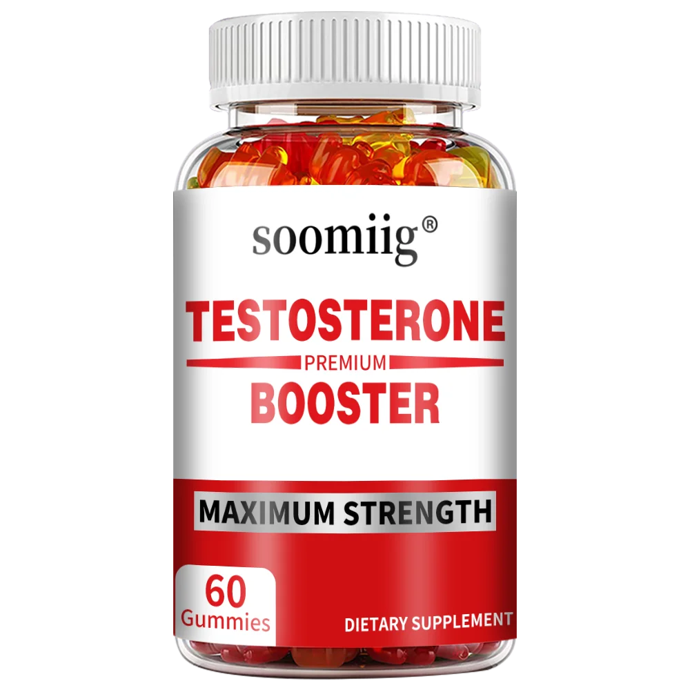 Natural Energy Gummies for Men - Contains Maca Root and Ashwagandha Extracts To Support Energy and Endurance