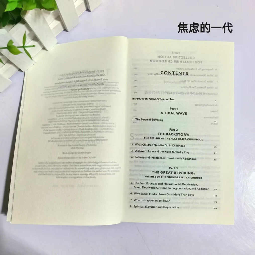 Bview Art The Anxious Generation: NYT Bestseller on Digital Age Anxiety & Mental Wellness Guide