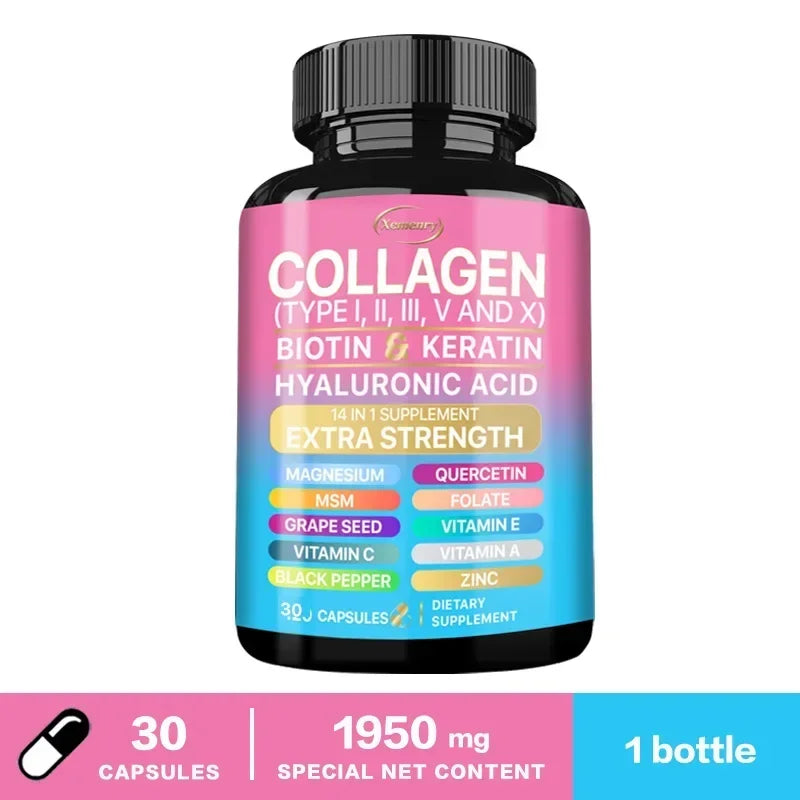Collagen Supplement - Anti-aging, Antioxidant, Supports Skin Health, Boosts Immunity and Maintains Overall Well-being