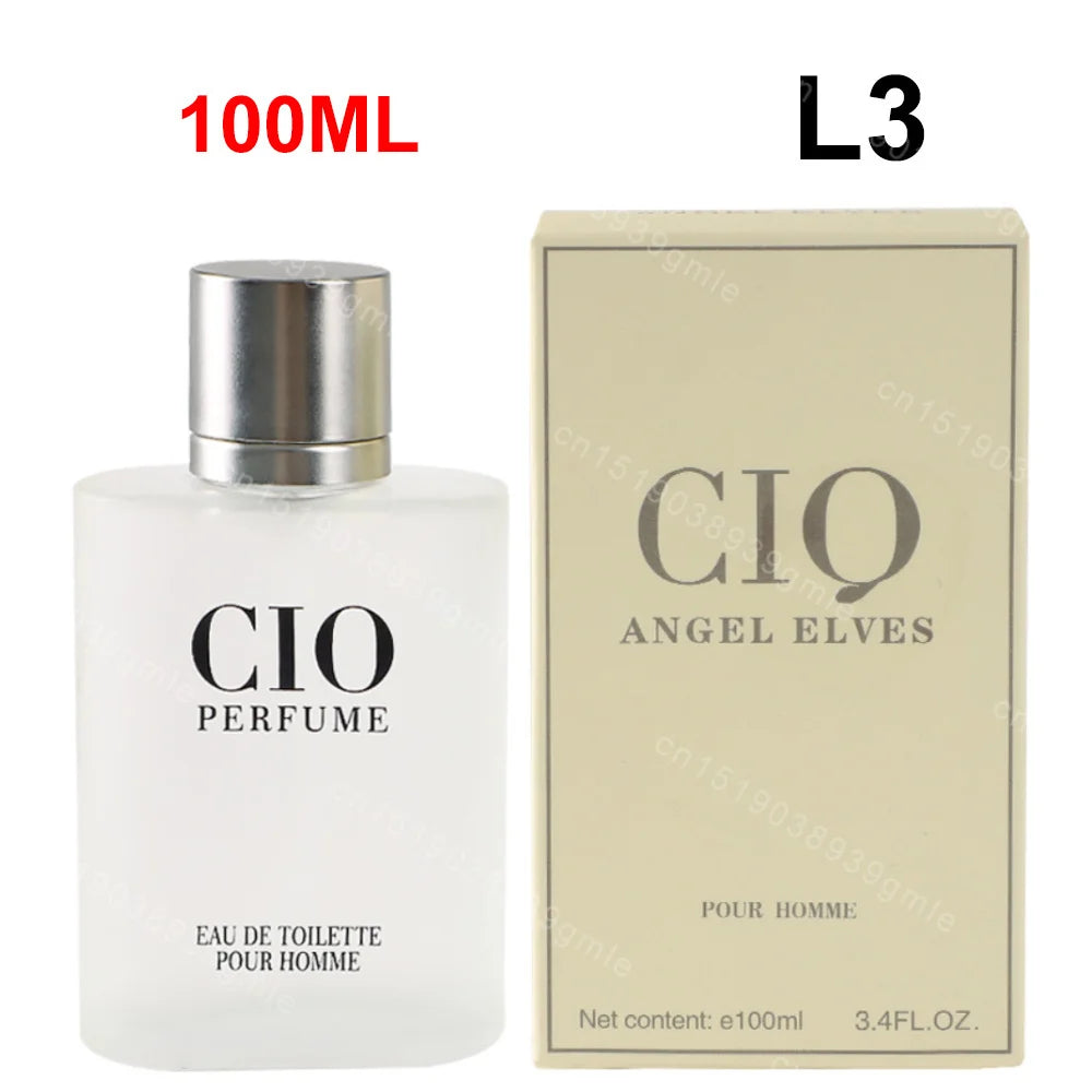 100ml Men's Pheromone Perfumes, Woody Long-Lasting Fragrances Cologne Spray, Charming Elegant Women's Eau De Toilette Cologne
