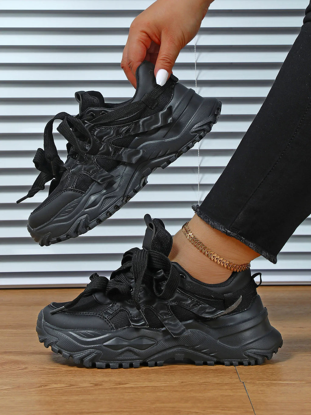 Size 35-44 Woman Sneakers Platform Sports Shoes Comfortable Sports Casual Shoes Zapatillas Increase Height Walking Shoes