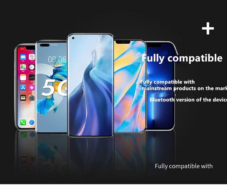 سماعة رأس لاسلكية بتقنية التوصيل العظمي 5.3 بتقنية البلوتوث، سماعة رأس قابلة للتحدث، ارتداء طويل الأمد دون ألم، عمر بطارية طويل للغاية