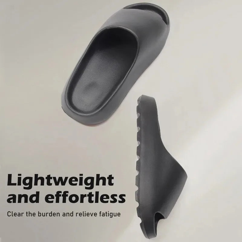 EVA Soft Thick Soled Slippers Women's Summer Fashion Wear Slippers Home Home Sandals Men's Beach Shoes