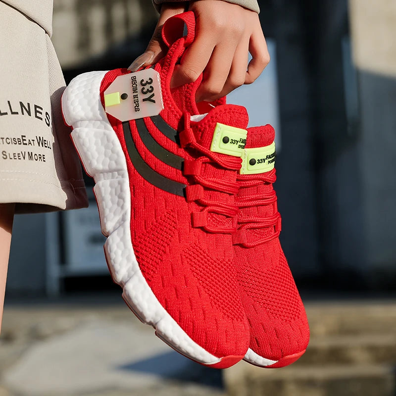 Men's Casual Shoes Breathable Running Sports Shoes Male Light Non-slip Classic Sneakers for Women Mesh Athletic Tenis Masculino