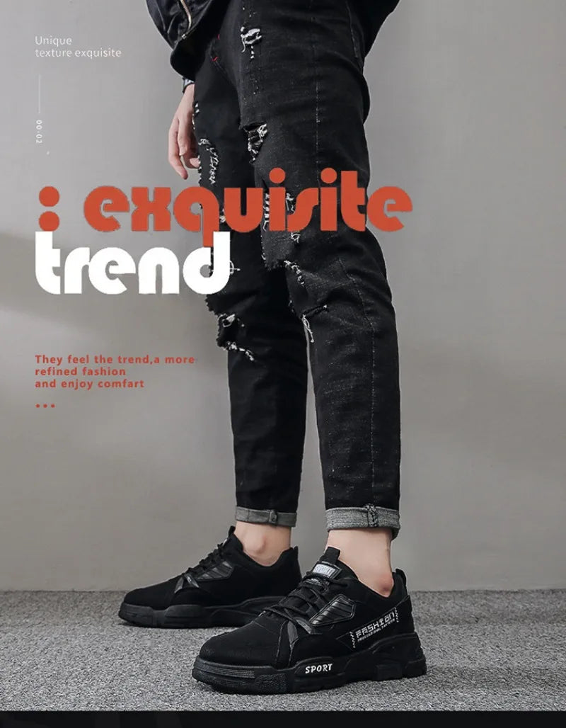 Men's Sneakers Waterproof Work Boots Workwear Shoes Thick Soled Plush Cold Resistant Lace Up Anti Slip Cotton Shoes 2025