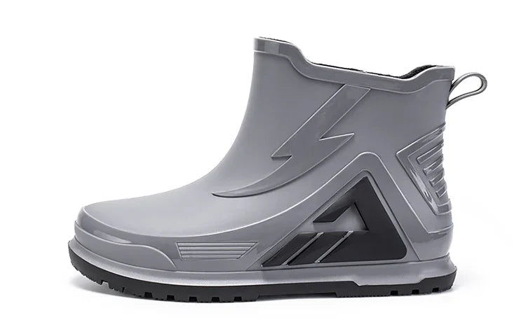 High Rain Boots Water Shoes Couple Chef Shoes Original Men Waterproof Raincoat Man Work Rubber Boots Men's Long Rubber Boot Boat