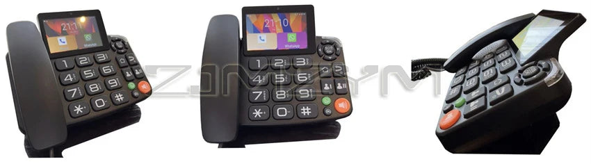 Android LTE Fixed Wireless landline 4G SIM network video phone universal elderly WIFI Touch Screen video Telephone home office