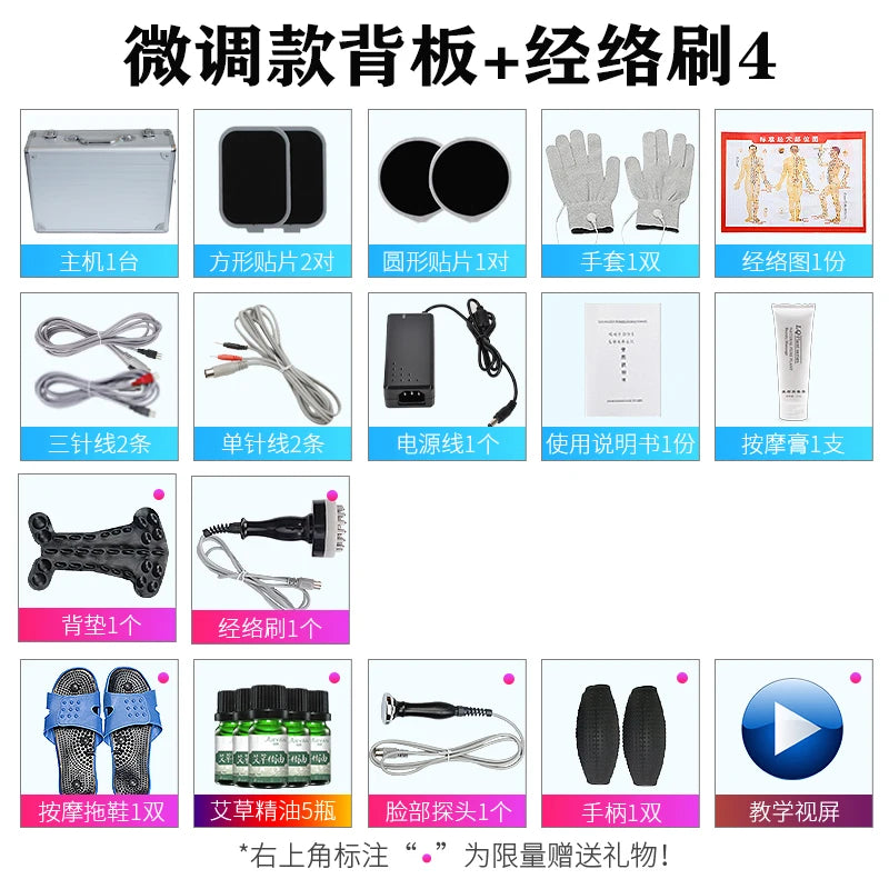 Bio-Electric Meridian Massager - Full Body Therapy & Meridian Unblocking for Health & Wellness